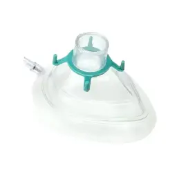Mascarillas para Anestesia mod. SURE-SEAL® Adulto Chico (Verde) con Cojin de Aire Con Pivote de Insuflacion, Caja con 10 pzas