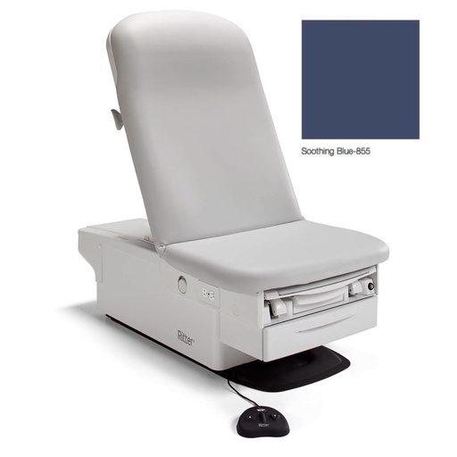 Mesa de exploración eléctrica 224 Ritter color SOOTHING BLUE