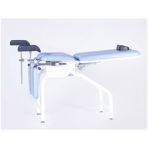 Mesa obstetrica para ginecologia y colposcopia tipo Pilcher Mod. B2  Cat. ELC-B2 Elco