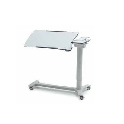 [HIL-TA270TT-M32] Mesa puente para alimentos rotable color crystal white