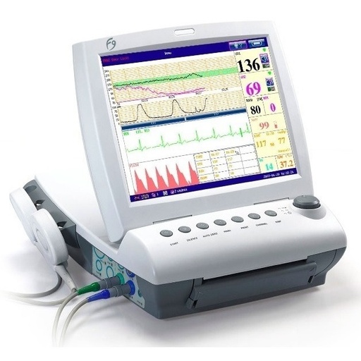 Cardiotocografo - Monitor fetal gemelar LCD color 12.1" Mod. F9