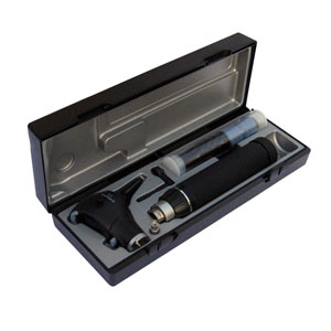 [RIS-3716] Otoscopio L2 halógeno 2.5v. F.O. mango pila alcalina tipo C ri-scope