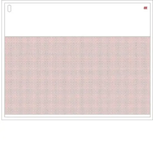 Papel para ECG Burdick 07868 paquete c/200 hojas