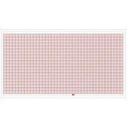 Papel para ECG rollo de 5cm x 30m de 1 canal color rojo caja con 30 pzas (SG101)