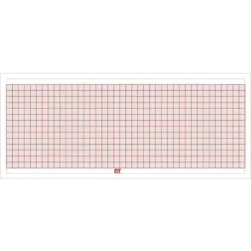 Papel para ECG rollo de 8cm x 30m graficado en rojo c/20 pzs. (SE-3)