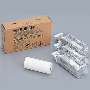 [MIT-KP-65HM] Papel térmico de alta densidad tamaño A6 (110mm x 18m) caja con 4 rollos