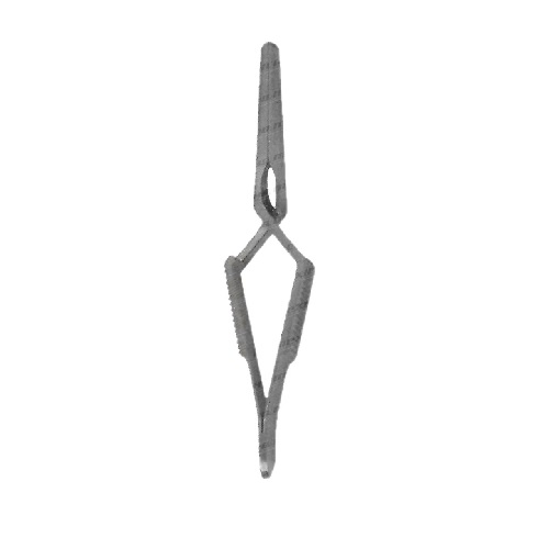 [BOS-65-6804] Pinza Clamp DEBAKEY BULLDOG de acción cruzada recto 60 mm de quijada 12 cm de largo