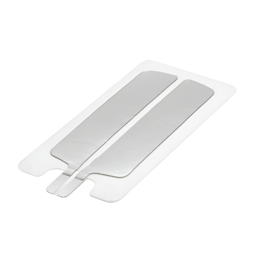 Placa de retorno para electrocirugia sin Cable (Electrodo neutro) desechable adulto tipo plug c/10 pzas
