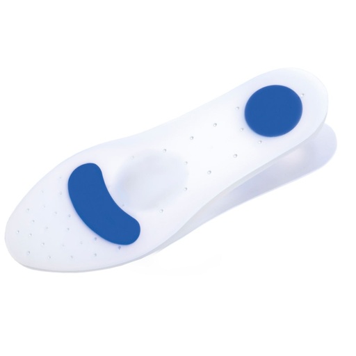 [FIN-F00040-07B] Plantilla Mediana de Silicon con Elevacion Metatarsal 