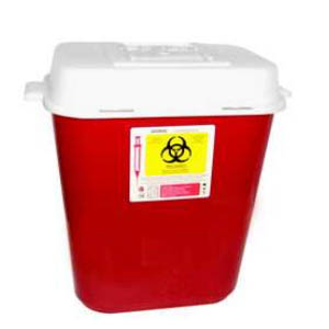 Recolector para punzocortantes de 11.3 a 13.25 lts. de polipropileno