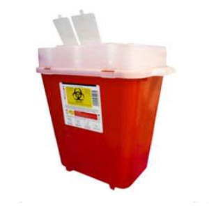 Recolector para punzocortantes de 7.5 a 9.4 lts de polipropileno