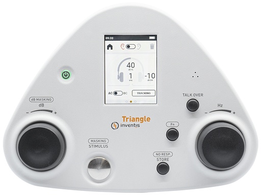 [IVT-TRIANGLEAO] Audiometro Portatil mod. Triangle de Via Aerea y Via Osea con Software