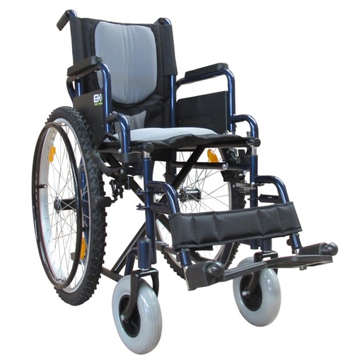 Silla de Ruedas 16" TT de Acero Esmaltado Color Azul