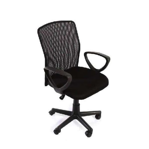 Silla Ejecutiva para Medico Red Top Boston color Negro