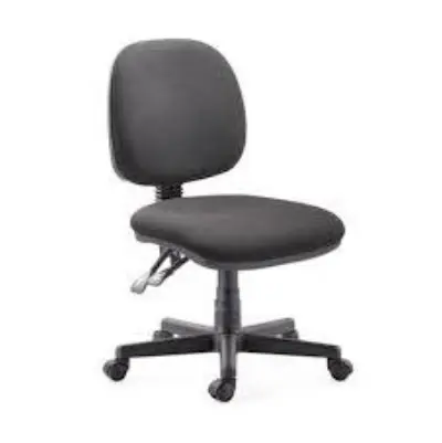 Silla giratoria de respaldo alto para paciente en vinipiel 