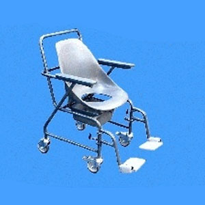 Silla para ducha tipo comodo fabricada en tuberia de acero acabado pintura en polvo
