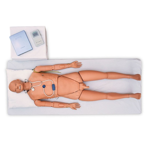 [ZEG-MAN-ACLS] Maniquí de entrenamiento de emergencias en hospital premium