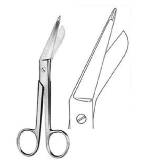 Tijera LISTER de boton 14 cm