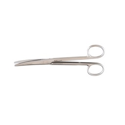 Tijera Mayo curva de 6-3/4" (16.9 cm), hojas redondeadas.