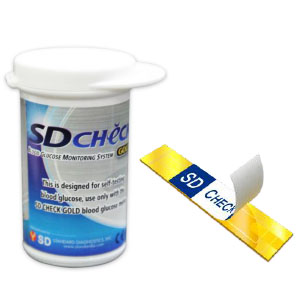 [SDD-01GS10] Tiras reactivas SD-check caja c/50 piezas