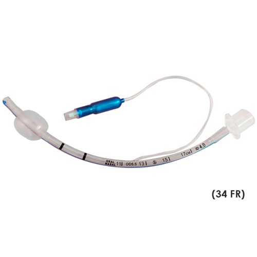 [RSP-TEG85] Tubo endotraqueal con globo (34 FR) caja con 50 pzas