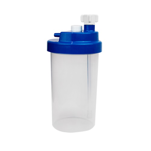 [RSP-0950] Vaso humidificador borboteador desechable 6 Lpm (psi) 500 ml caja con 50 pzas 