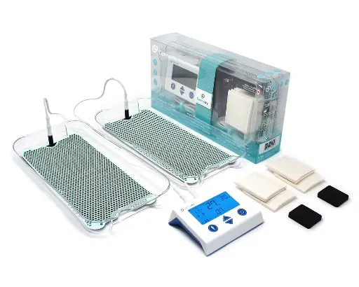 Dispositivo de Iontoforesis Dermadry Total para la sudoración excesiva de manos, pies y axilas
