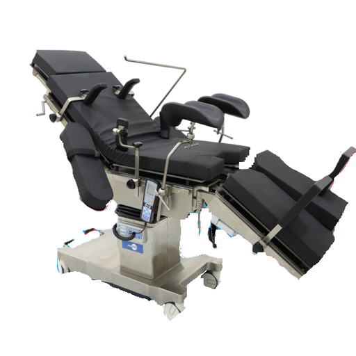 Mesa de Operaciones Electrohidraulica Compatible con Arco en C mod. PRZ-E500 PRO Capacidad de 320/265 Kg con Soporte en Pierna