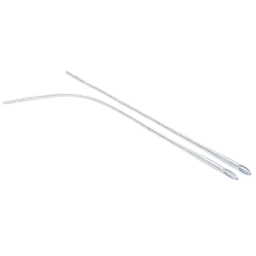 Catéter torácico recto de PVC termosensible radiopaco 28 FR 20" 51 cm caja con 10 pzas