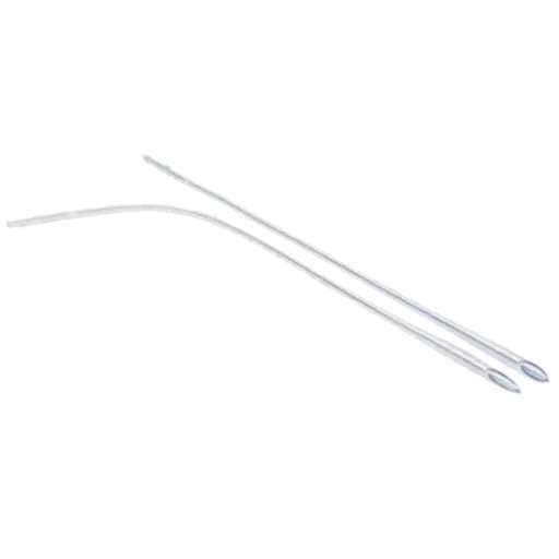 Catéter torácico recto de PVC termosensible radiopaco 28 FR 20" 51 cm caja con 10 pzas