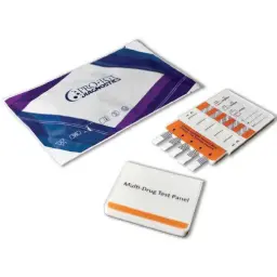 Prueba antidoping 5 drogas en panel (COC/MET/THC/AMP/OPI) caja con 25 pzas