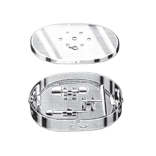 [KUA-10-0290] Safenotomo de Nabatoff completo en acero inoxidable