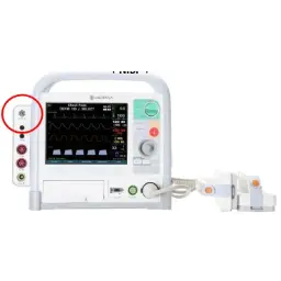 Desfibrilador bifasico [ECG+NIBP+TEMP]