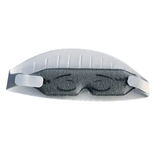 [BBY-BS-PT] Antifaz para fototerapia 10.8x2.6cm pretérmino color gris caja c/100 piezas