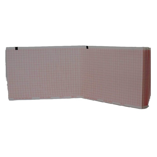 [SCH-2.157055] Papel termico para ECG Cardiovit FT-1 en Z, (150x114mm) caja c/60pz