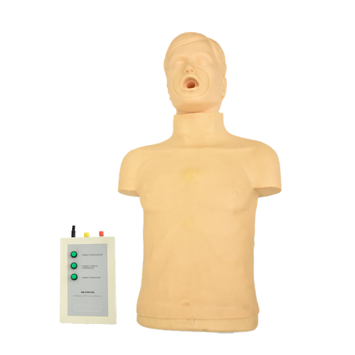 [ZEG-TOR-RCP-169] Maniquí de medio cuerpo para entrenamiento RCP y obstrucción
