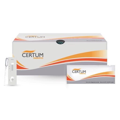 [CER-OHA-402] Hemoglobina glucosilada (HbA1c) c/10 cassetes