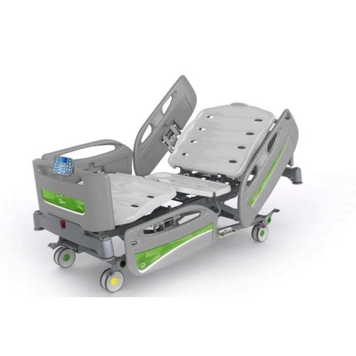 [GIV-EBT509] Cama electrica de 4 secciones altura con baranfdales de 4 secciones Mod. VEGA