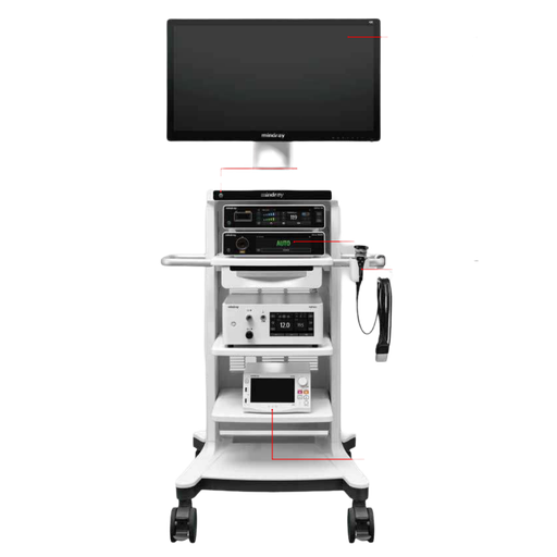 Torre para laparoscopia Mod. UX5 4K/NIR con pantalla de 55"