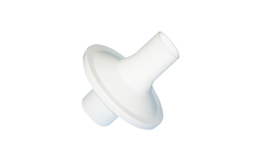 Filtro bacteriano para espirometro de boquilla ovalada 30mm paquete c/10pz