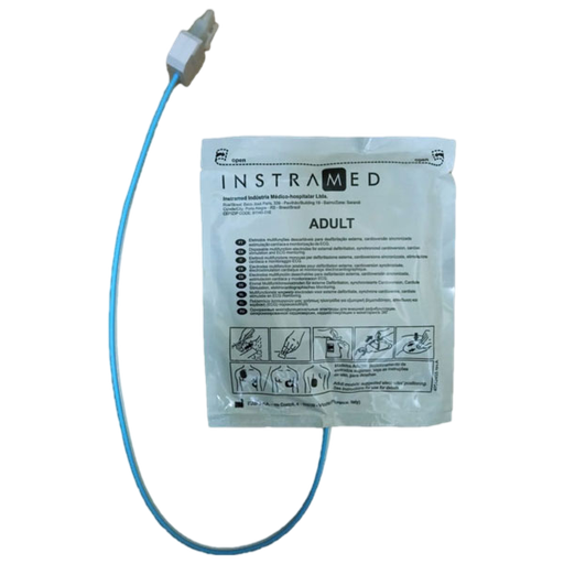 [ITD-CMAX8-79047] Parche adhesivo para desfibrilador Instramed tamaño adulto >25kg
