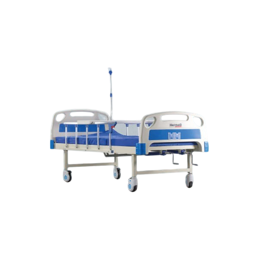 Cama para hospital manual de 2 manivelas 