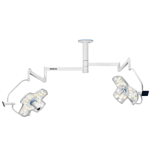 Lampara de quirofano doble LED 160,000 luxes Mod. HyLED C5/C5  