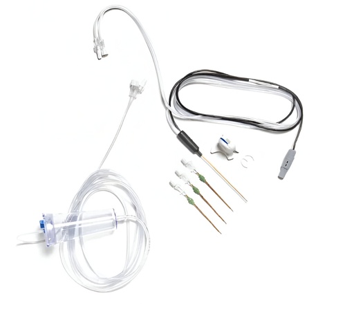 Kit de sacroiliacas para equipo de radiofrecuencia COOLIEF Mod. 17-150-4