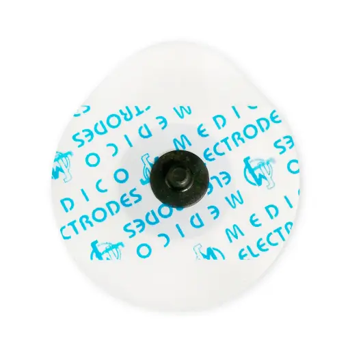 [MED-AKUACMSGLT08GRT] Electrodos Desechables para ECG de Espuma Radiolucido Adulto con 60 Piezas 