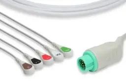 Cable para ECG de 5 puntas adulto