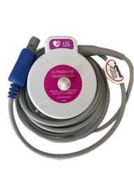 Transductor de 4 pines color rosa para tococardiografo F3