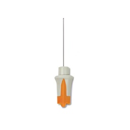 Electrodo de Aguja desechable para EMG Dantec® Naranja 25 mm y 0,30 mm de diametro con 0,015mm², Caja c/25pz