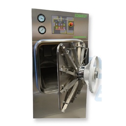 Autoclave rectangular de vapor autogenerado 110 litros 40x40x66 cm puerta deslizable