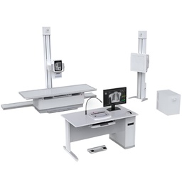 Equipo de Rayos X Digital mod. SLA-300 con Detector Dinamico Montado al Piso con Movimiento 
